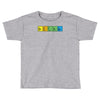 bazinga periodic table funny funny birthday present gift Toddler T-shirt