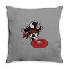 pirate ultimate disc Throw Pillow