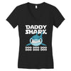 Daddy Shark Doo Doo Doo Women's V-Neck T-Shirt