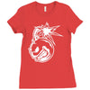 angry bomb Ladies Fitted T-Shirt