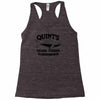 jaws cool shark Racerback Tank