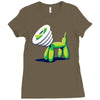 scratchy Ladies Fitted T-Shirt
