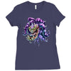 jester head Ladies Fitted T-Shirt