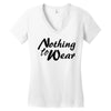 nothing to wear Women's V-Neck T-Shirt