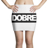 Dobre Black/White Mini Skirts