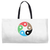 zentao symbol as evolution of the tao (yin yang) Weekender Totes
