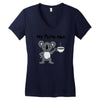 my puns are koala tee Women's V-Neck T-Shirt
