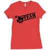the eh team funny t shirt a retro canada humor s 3xl Ladies Fitted T-Shirt