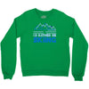 i'd rather be skiing Crewneck Sweatshirt