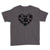cat love paw Youth Tee