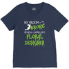 my broom broke V-Neck Tee
