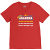 mischief with grandpa V-Neck Tee