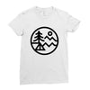 camp bold (for light) Ladies Fitted T-Shirt