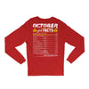 October Girl Facts Libra Long Sleeve Shirts