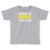 born to ride forced to work Toddler T-shirt