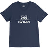Only the best Dads Get Promoted to Gramps V-Neck Tee