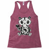 panda (3) Racerback Tank
