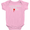 alexandria is for lovers Baby Onesie