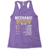 Mechanic Hourly Rate Racerback Tank