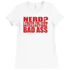 nerd Ladies Fitted T-Shirt