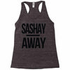 sashay away Racerback Tank