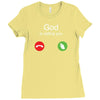 God is calling you Ladies Fitted T-Shirt