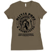 mr. poopy butthole Ladies Fitted T-Shirt