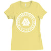 valknut shield Ladies Fitted T-Shirt