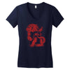 house of lion Women's V-Neck T-Shirt