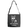 no drama llama Adjustable Strap Totes