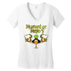 mustard or mayo (2) Women's V-Neck T-Shirt