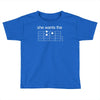she wants the d   guitar chord(,she,wants,joke,visual,pun,funny,humor, Toddler T-shirt