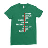 take a knee Ladies Fitted T-Shirt