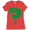 riddle me this! Ladies Fitted T-Shirt