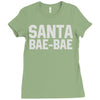 santa bae bae Ladies Fitted T-Shirt
