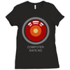 computer says no Ladies Fitted T-Shirt