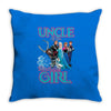 uncle of the birthday girl Throw Pillow