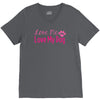 love me, love my dog V-Neck Tee