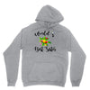 world's best sister with flowers Unisex Hoodie