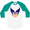 wolverine mask 3/4 Sleeve Shirt