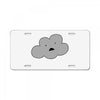 cloud say huh License Plate