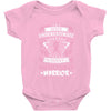 Never Underestimate The Strength Of A Breast Cancer Warrior Baby Bodysuit