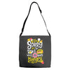 i was hungry2 Adjustable Strap Totes