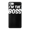i'm the boss funny nerd iPhone 7 Case