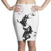captain marvel 7 Pencil Skirts