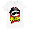 little grey chips Ladies Fitted T-Shirt