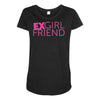 exgirl friend Maternity Scoop Neck T-shirt