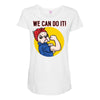international womens Maternity Scoop Neck T-shirt