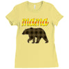 mama bear Ladies Fitted T-Shirt