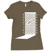 i warned you Ladies Fitted T-Shirt